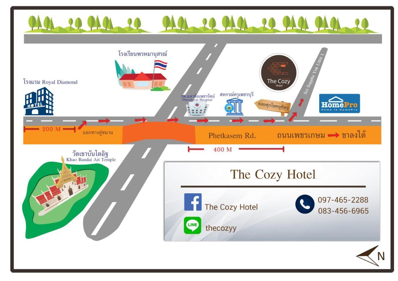 The Cozy Hotel Phetchaburi Exterior photo